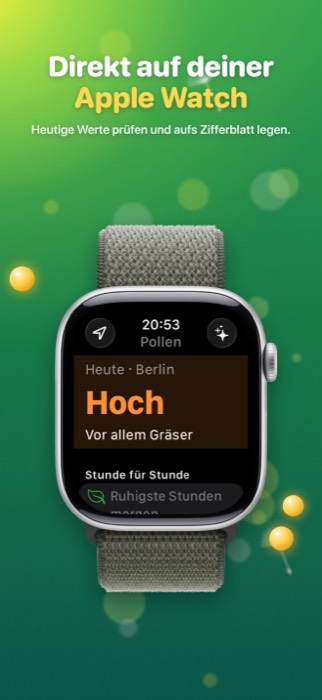 Pollen Radar: watch