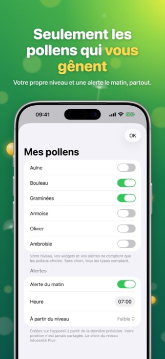 Pollen Radar: profile