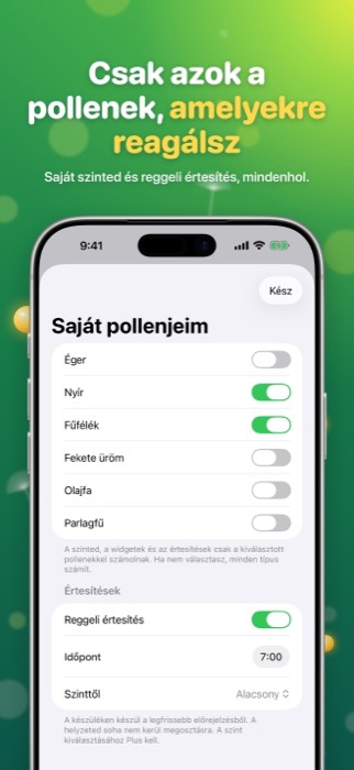 Pollen Radar: profile