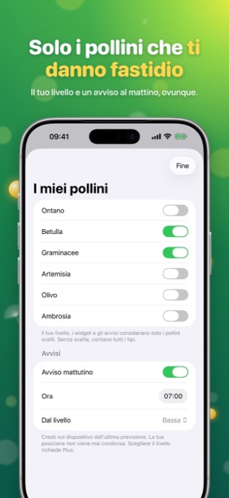 Pollen Radar: profile