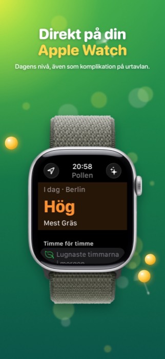 Pollen Radar: watch