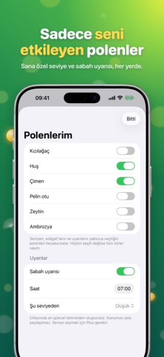 Pollen Radar: profile